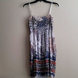 Lapis Spaghetti Strap Dress